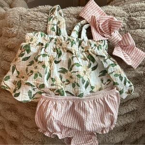 Mudpie Magnolia Baby Girl Lot